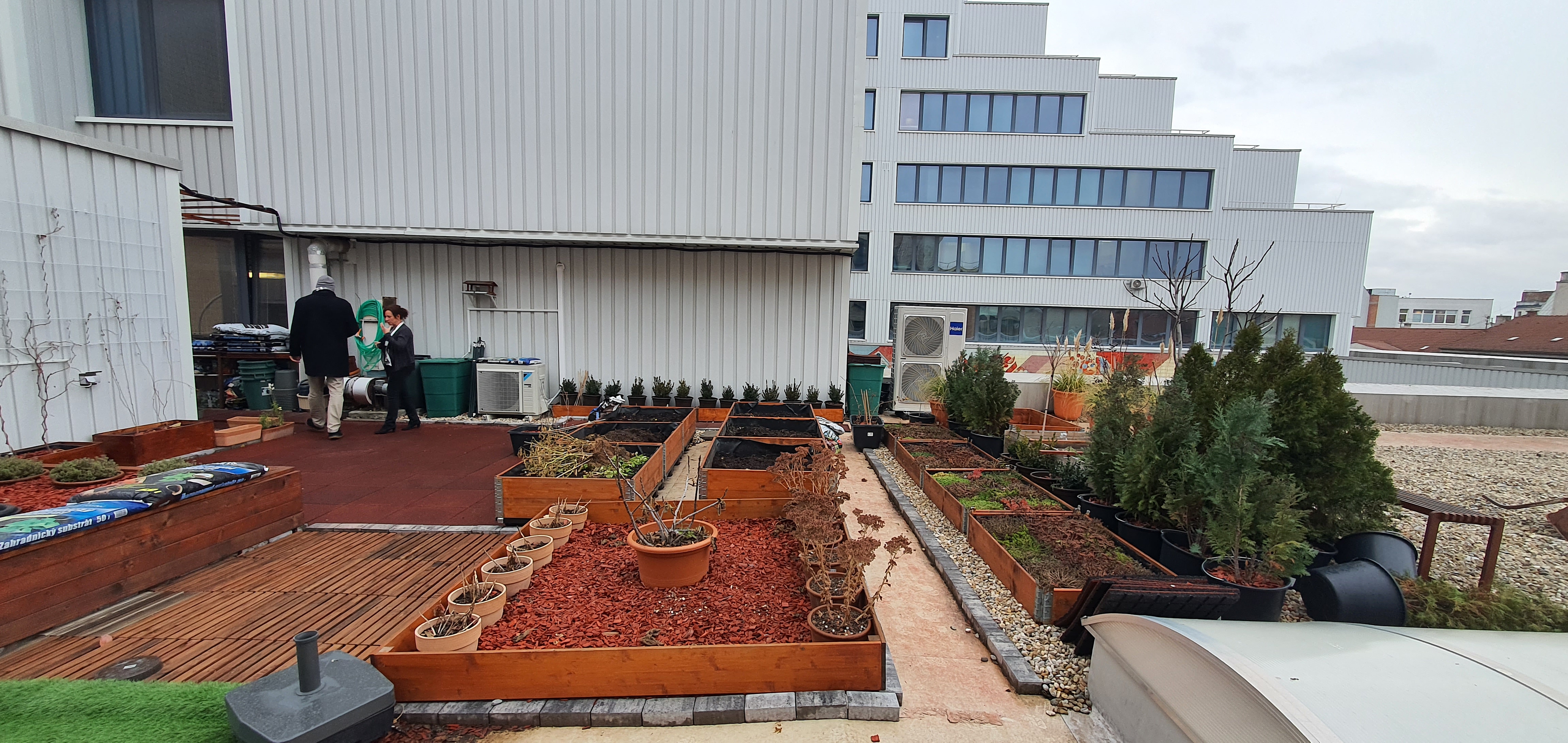 STU Rooftop Garden of Faculty of Chemistry and Food Technology