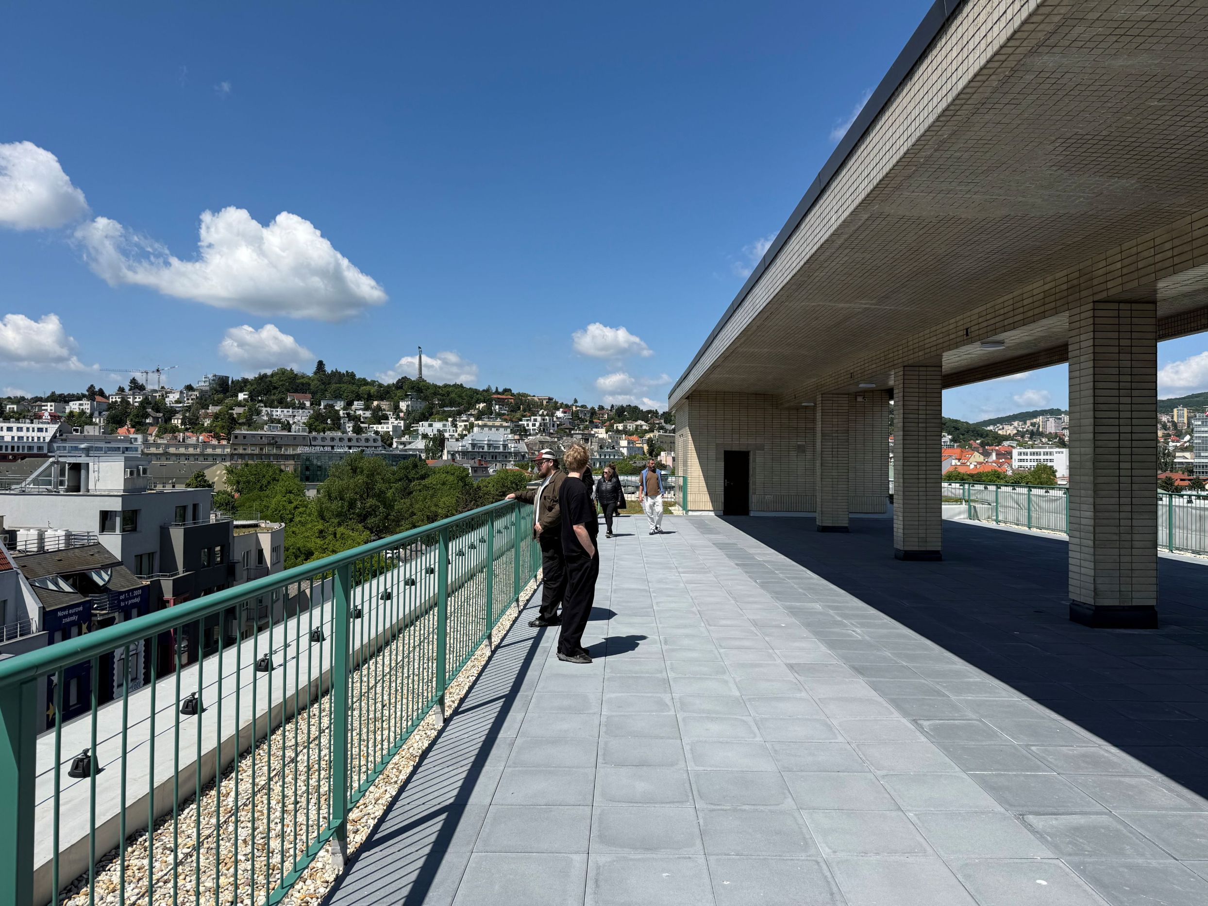 STU Photovoltaic and Vegetation Roof with Terrace of the Faculty of Architecture and Design